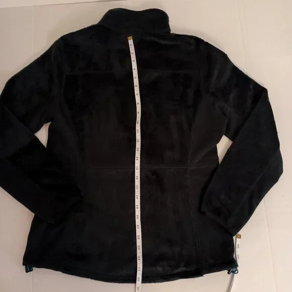 L.L. BEAN Full Zip Sherpa Micro Fleece Cozy Jacket Coat 504678 Women's Size M - Picture 12 of 15